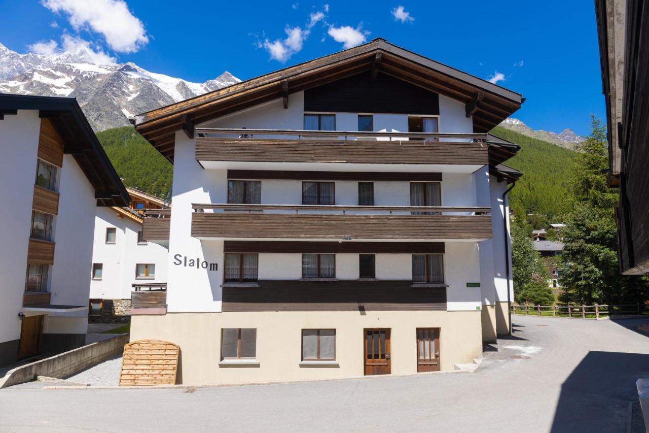 Appartamento Haus Slalom Saas-Fee Esterno foto