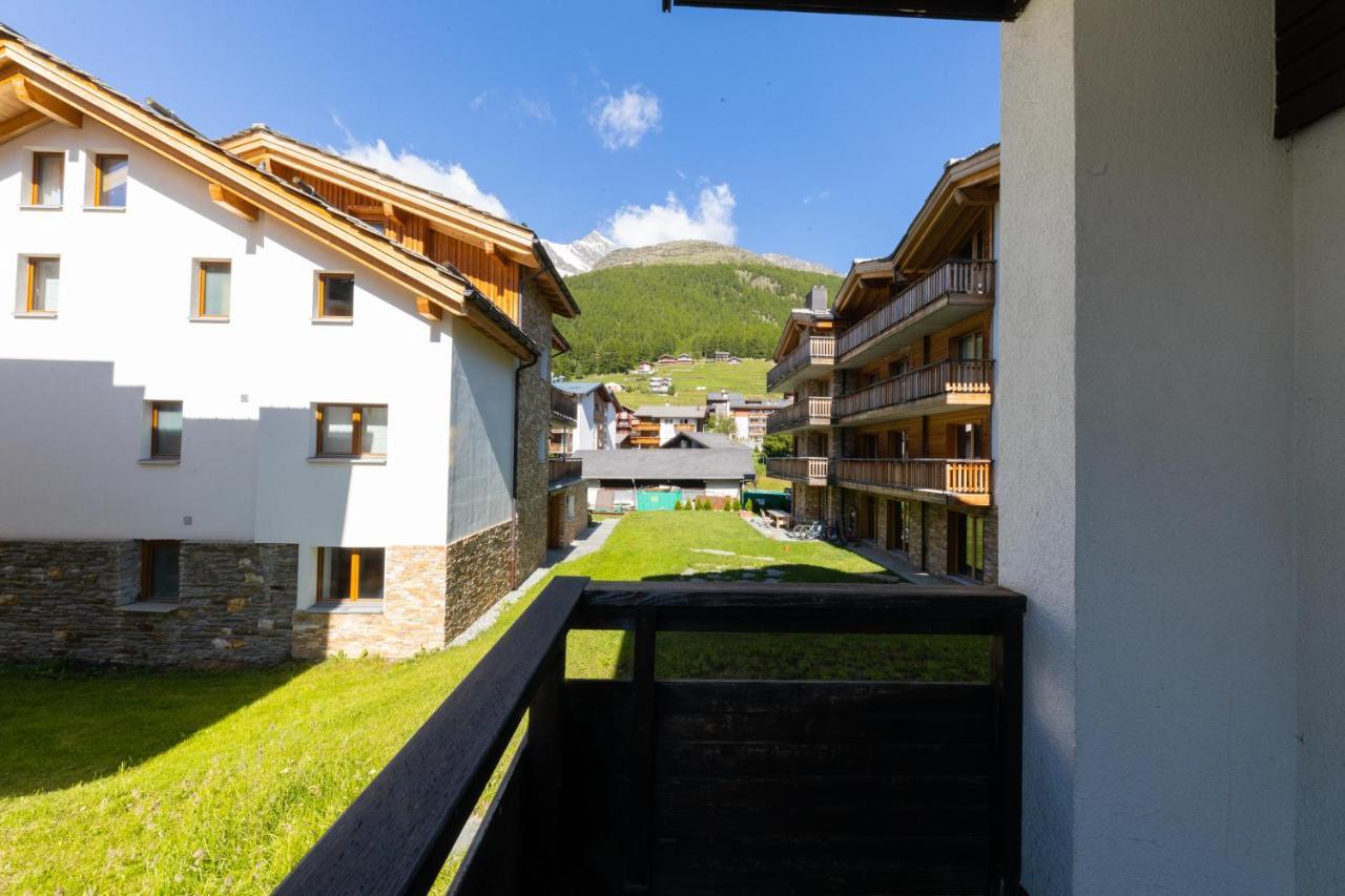 Appartamento Haus Slalom Saas-Fee Esterno foto