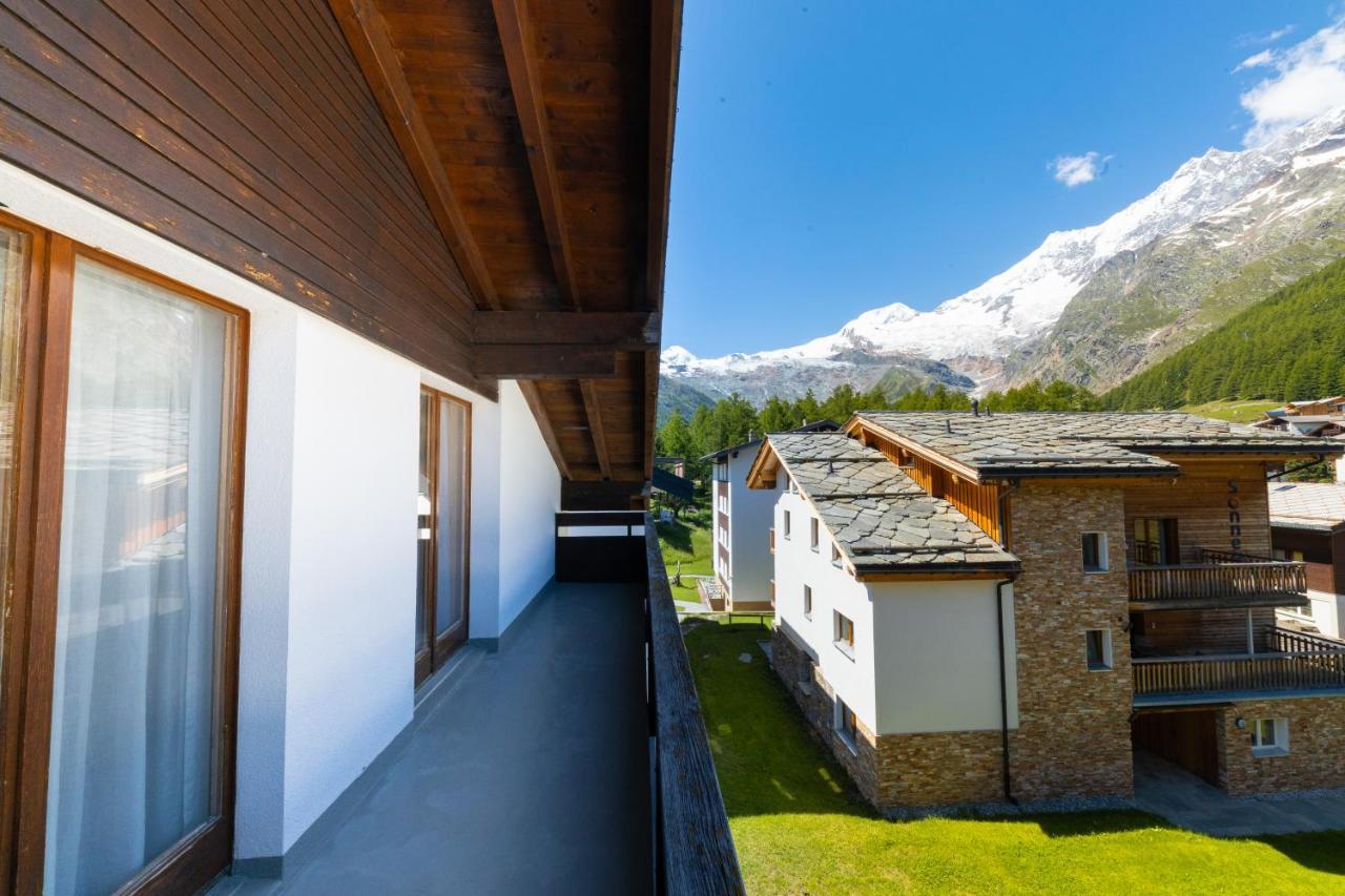Appartamento Haus Slalom Saas-Fee Esterno foto